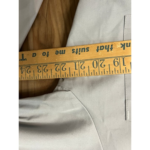 Adar Lab Coat Professional Workwear Uniform Tan Size 42 - Picture 6 of 15